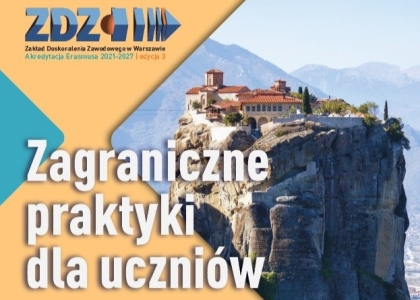 Uczniowie Zakładu Doskonalenia Zawodowego w Warszawie uczestniczą w projekcie Erasmus+