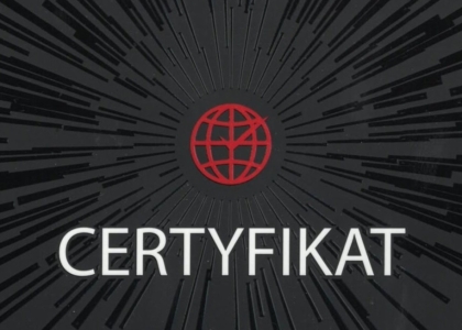 CERTYFIKAT FIRMA GODNA ZAUFANIA